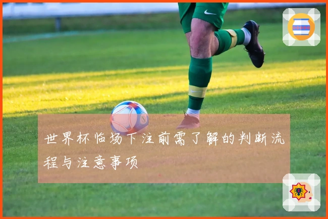 世界杯临场下注前需了解的判断流程与注意事项